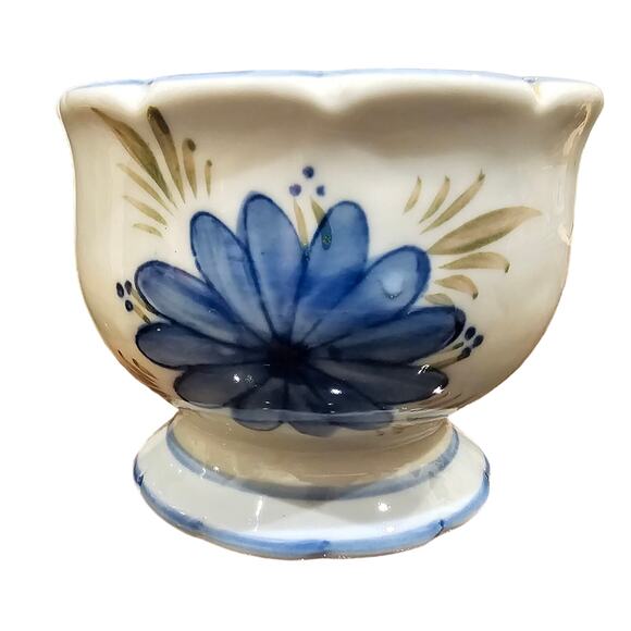 Amsel Product Hamburg Hand Painted Small Bud Vase Candy Dish Planter - Picture 1 of 8